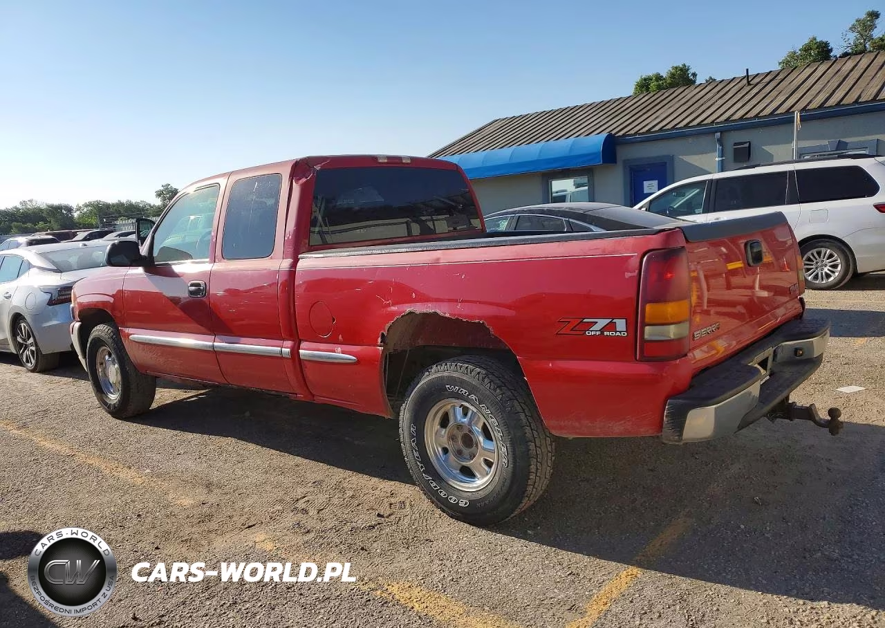 2001 GMC New Sierra K1500 VIN:1GTEK19T31E177245 - 2