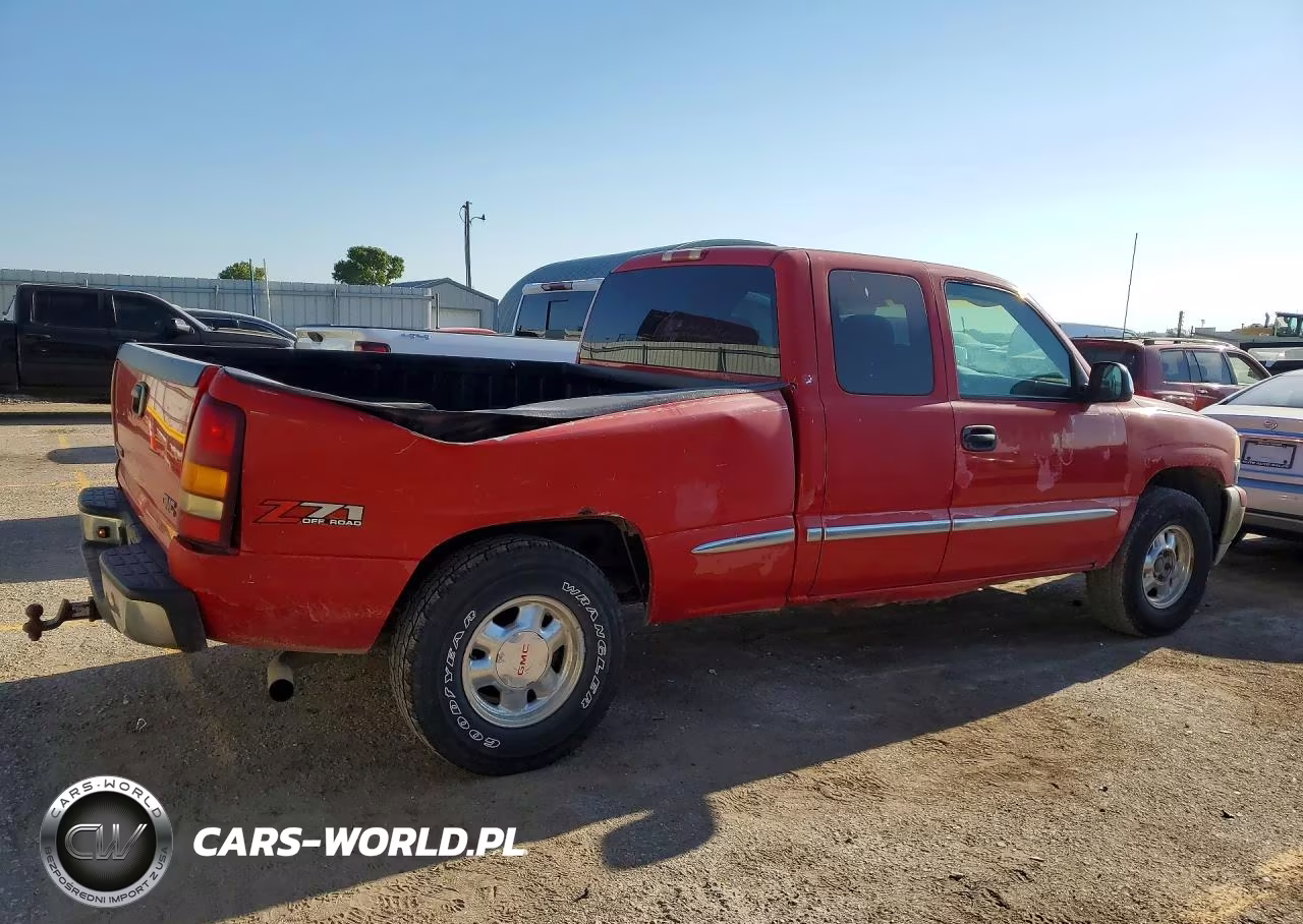 2001 GMC New Sierra K1500 VIN:1GTEK19T31E177245 - 3