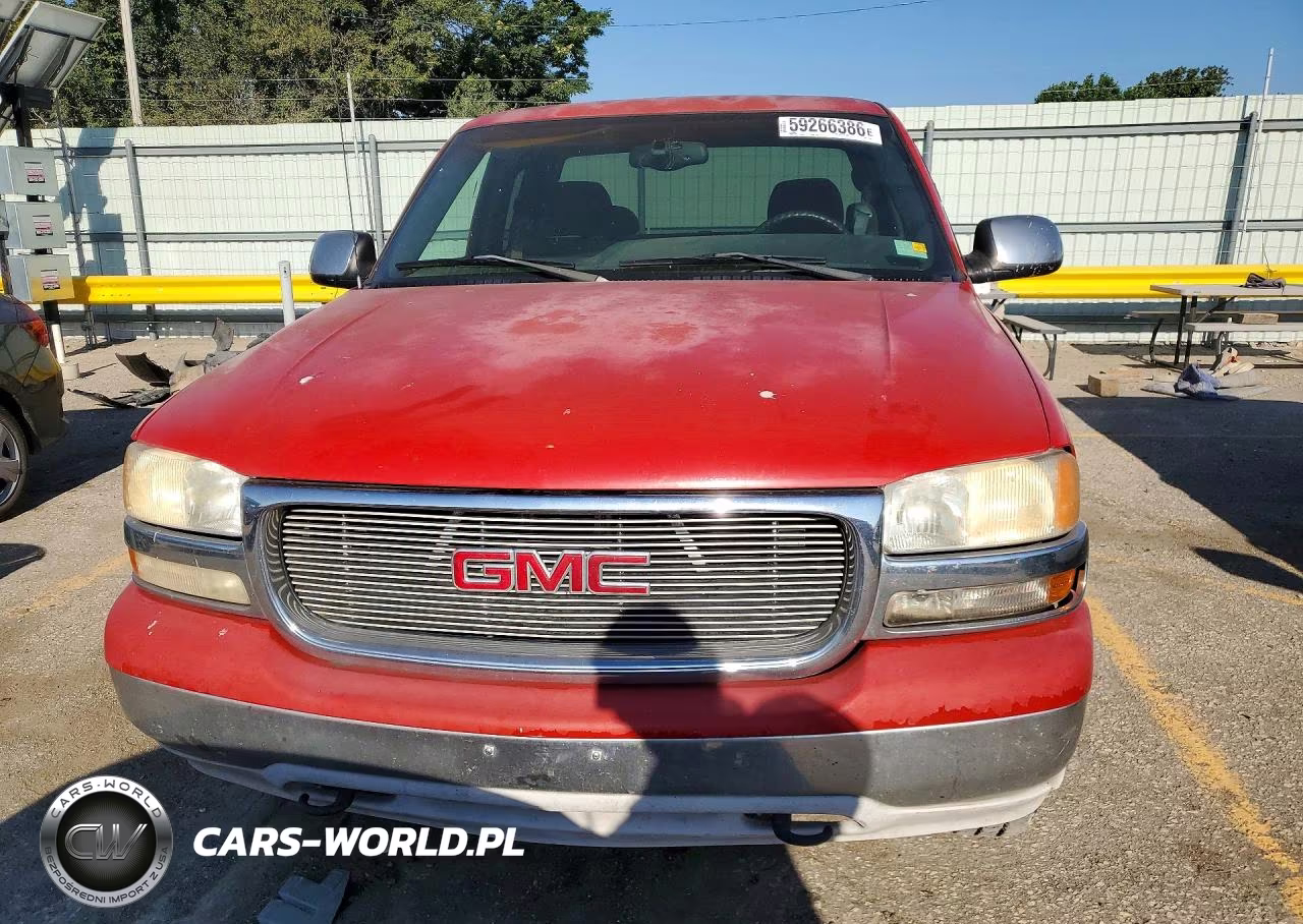 2001 GMC New Sierra K1500 VIN:1GTEK19T31E177245 - 5