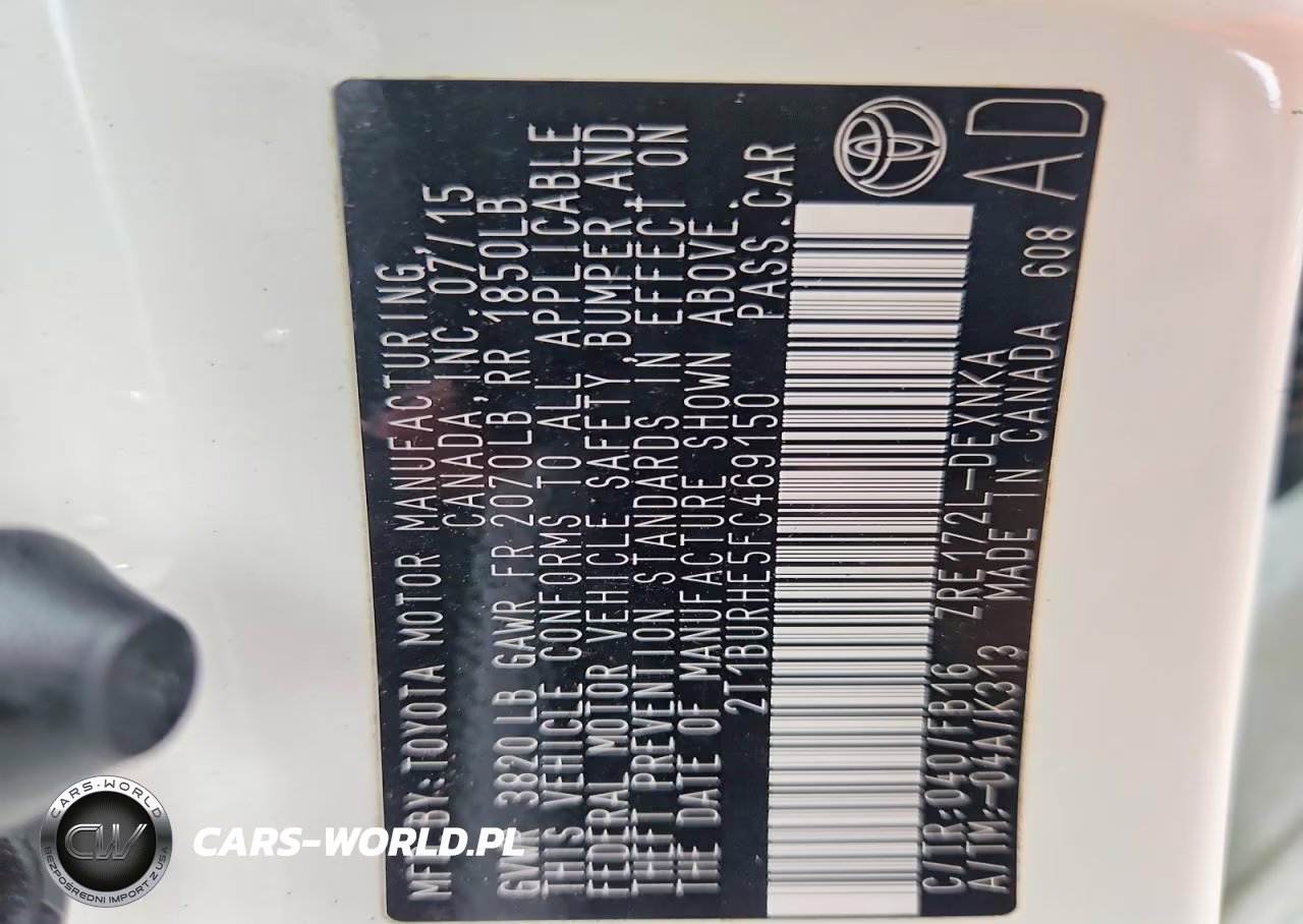 2015 Toyota Corolla Le VIN:2T1BURHE5FC469150 - 13