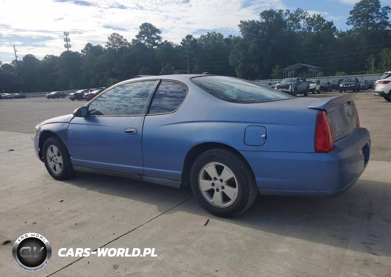 2006 Chevrolet Monte Carlo Ls VIN:2G1WJ15K869307754 - 2