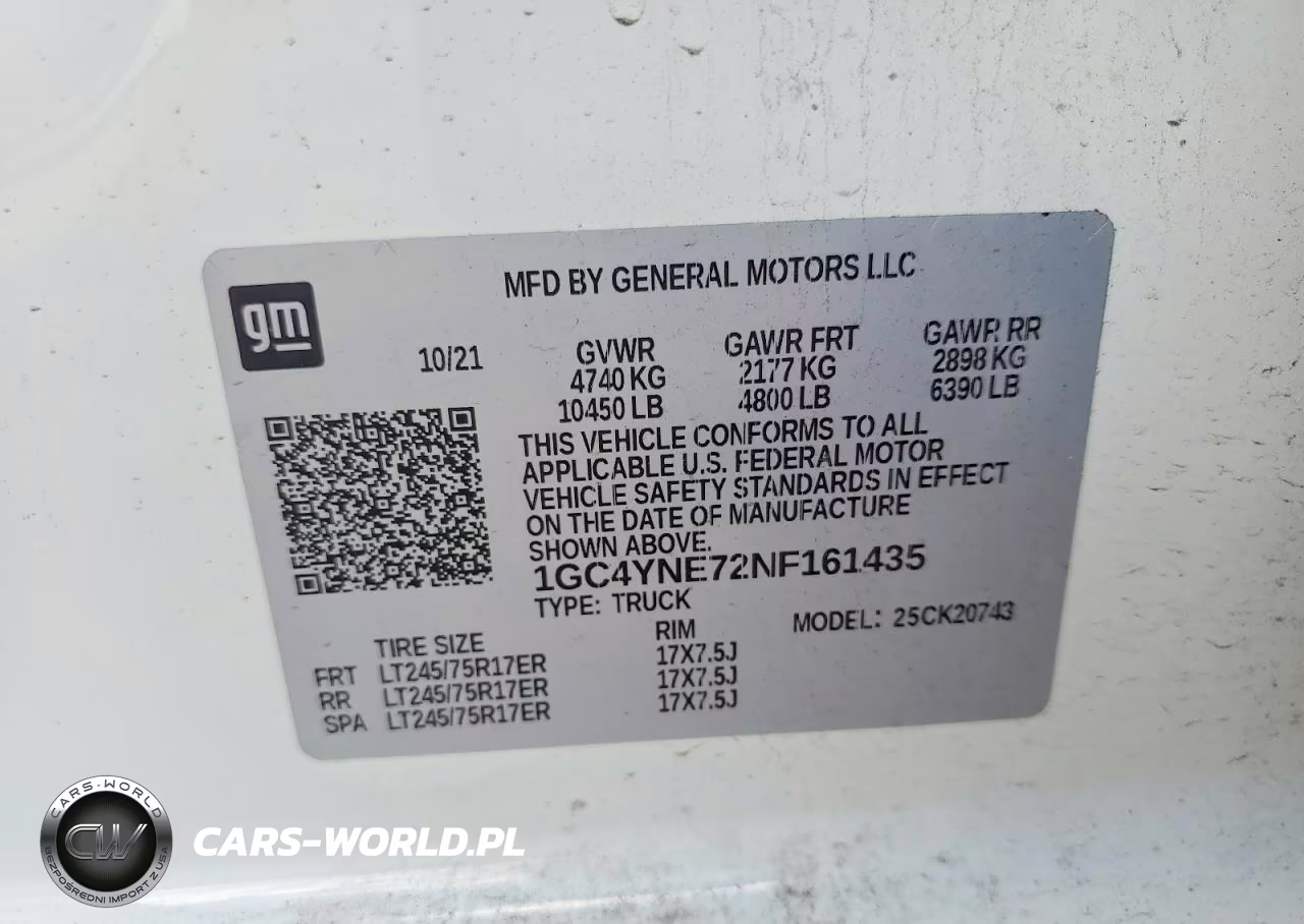 2022 Chevrolet Silverado K2500 Heavy Duty Lt VIN:1GC4YNE72NF161435 - 12