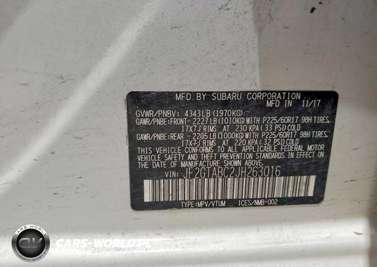 2018 Subaru Crosstrek Premium VIN:JF2GTABC2JH263016 - 13
