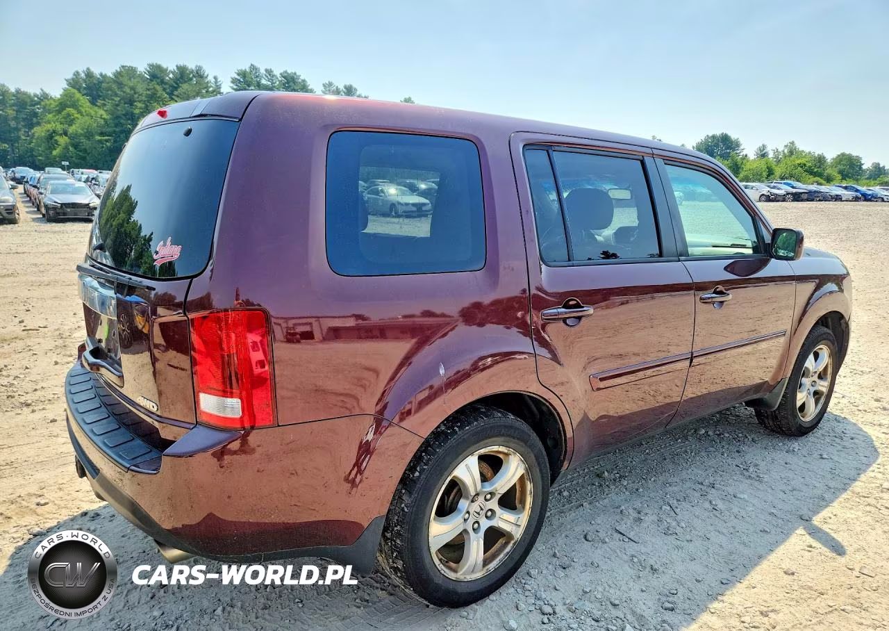 2013 Hond Pilot VIN:5FNYF4H55DB021703 - 3
