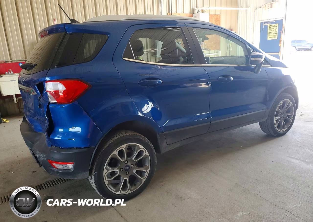 2022 Ford Ecosport Titanium VIN:MAJ6S3KL8NC473198 - 3