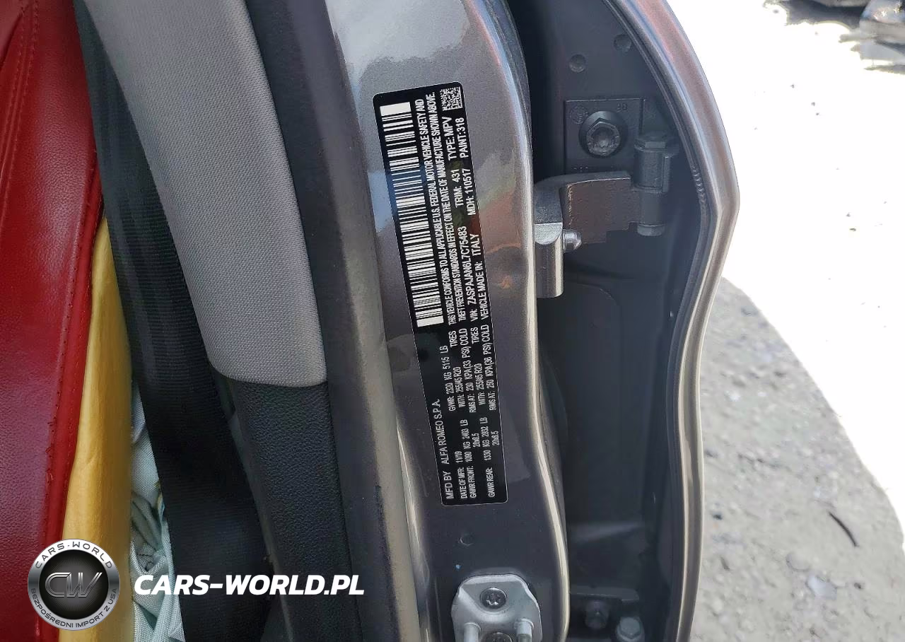 2020 Alfa Romeo Stelvio VIN:ZASPAJAN6L7C75483 - 12