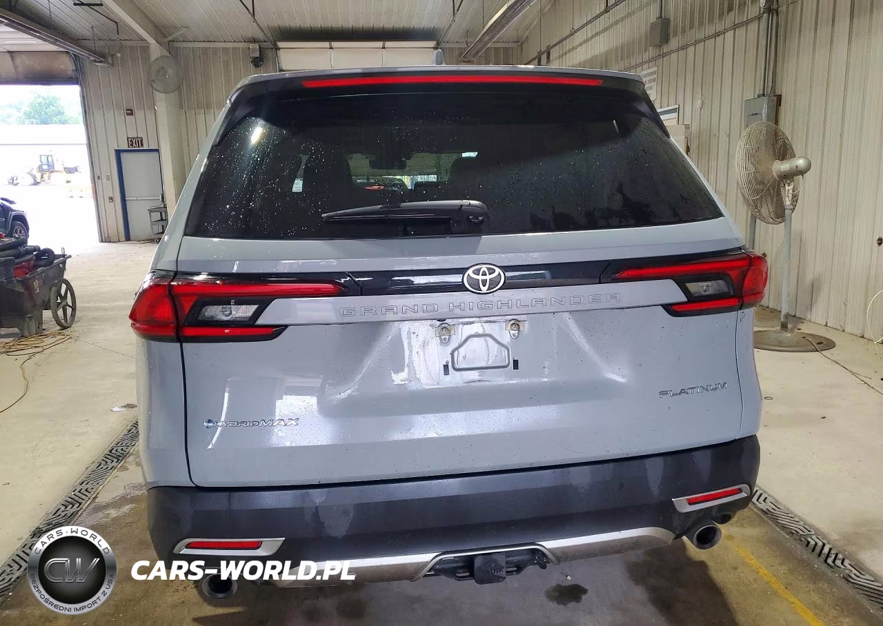 2025 Toyota Grand Highlander Hybrid Max Platinum VIN:5TDADAB50SS023477 - 6
