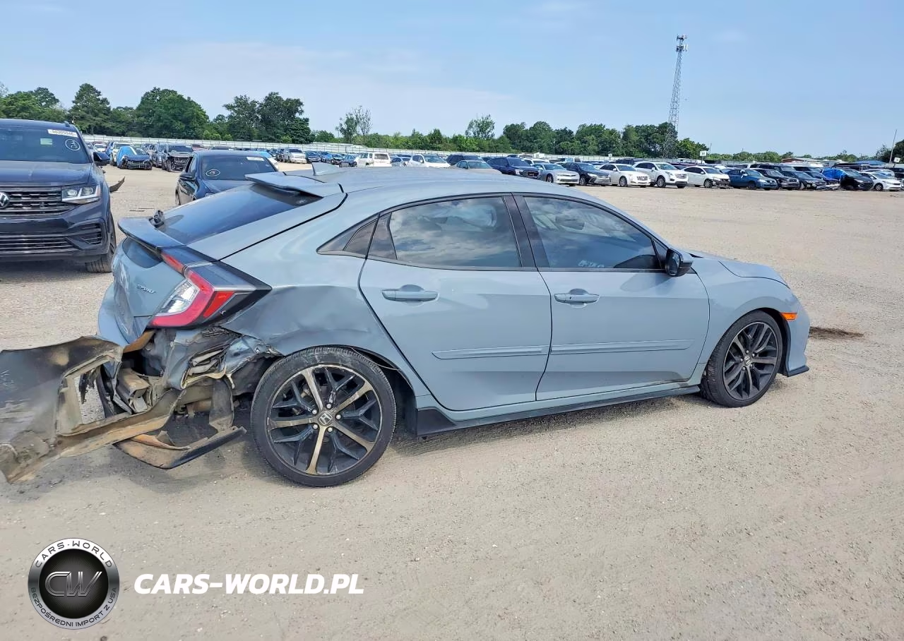 2021 Honda Civic Sport VIN:SHHFK7H49MU210445 - 3