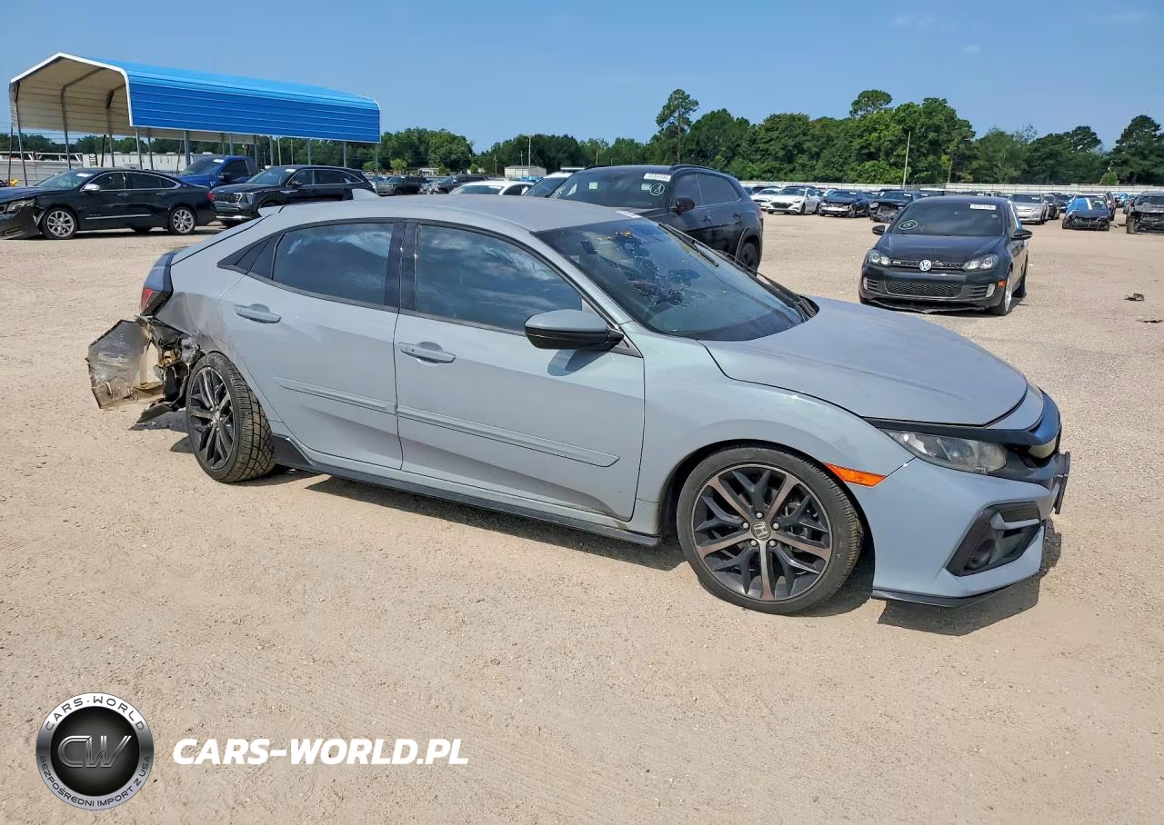 2021 Honda Civic Sport VIN:SHHFK7H49MU210445 - 4
