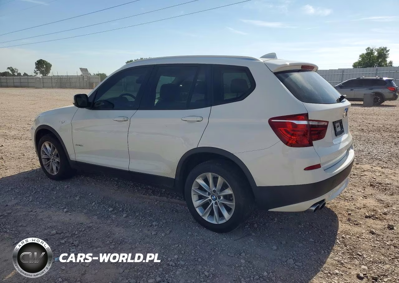 2014 BMW X3 xDrive28I VIN:5UXWX9C51E0D27730 - 2
