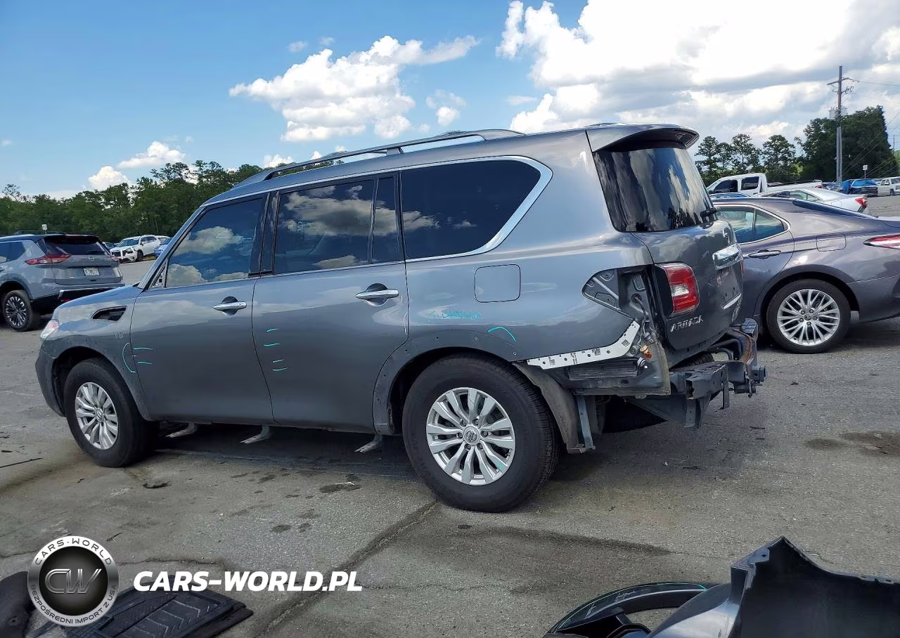 2019 Nissan Armada Sv VIN:JN8AY2NC1K9588425 - 2