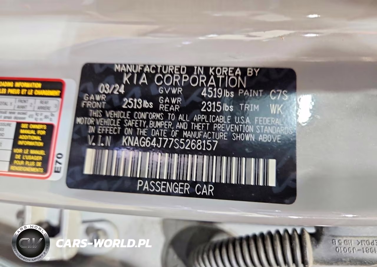 2025 Kia K5 Gt Line VIN:KNAG64J77S5268157 - 13