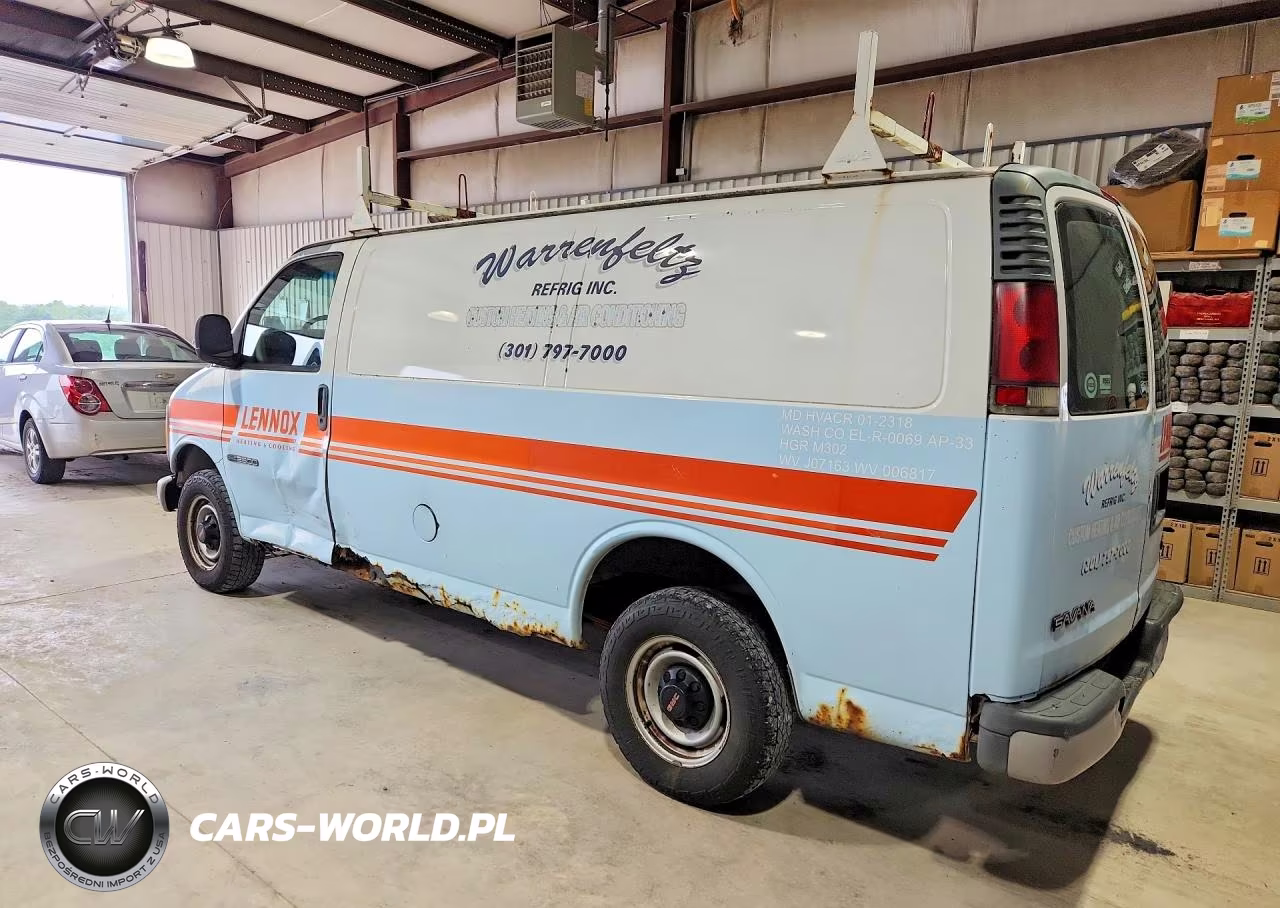 2001 GMC Savana G2500 VIN:1GTGG25R011226063 - 2