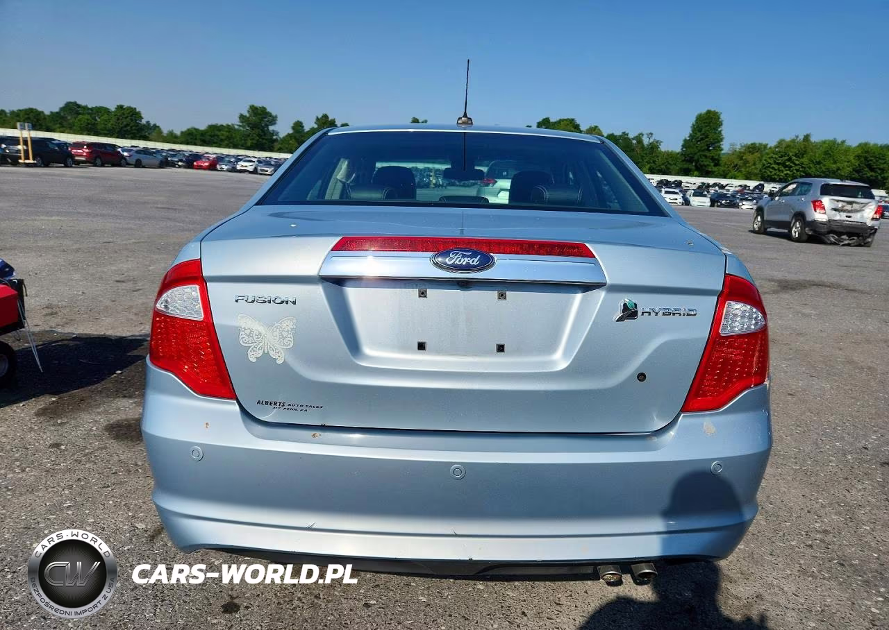 2010 Ford Fusion Hybrid VIN:3FADP0L37AR103765 - 6