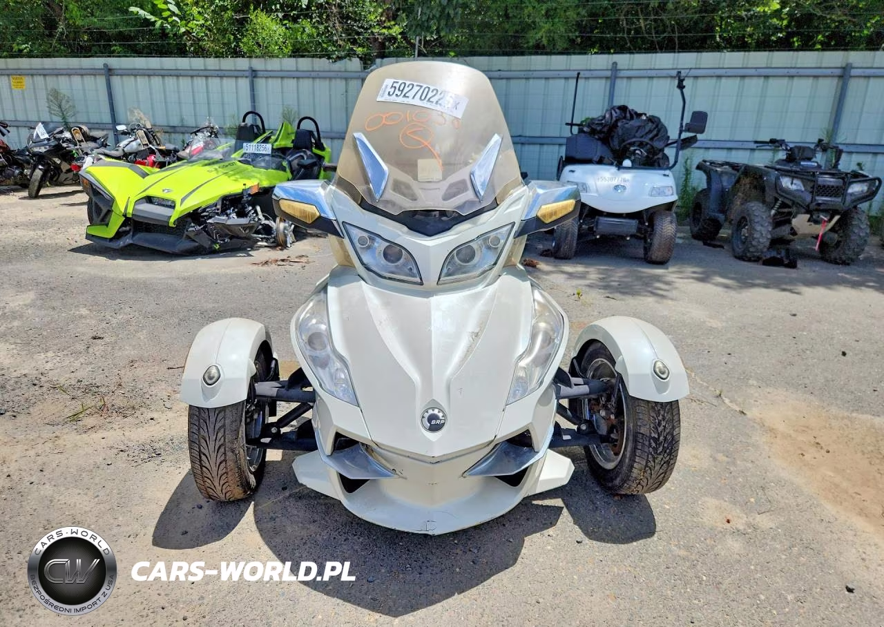 2012 Can-Am Spyder Roadster Rt-Ltd VIN:2BXJBDC11CV001038 - 2