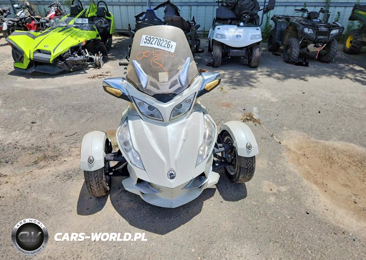 2012 Can-Am Spyder Roadster Rt-Ltd VIN:2BXJBDC11CV001038 - 5