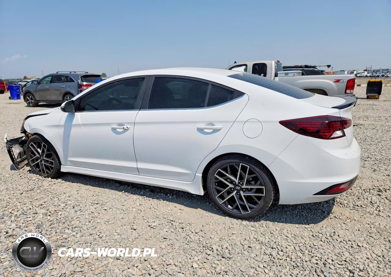 2020 Hyundai Elantra Sport VIN:KMHD04LBXLU992761 - 2