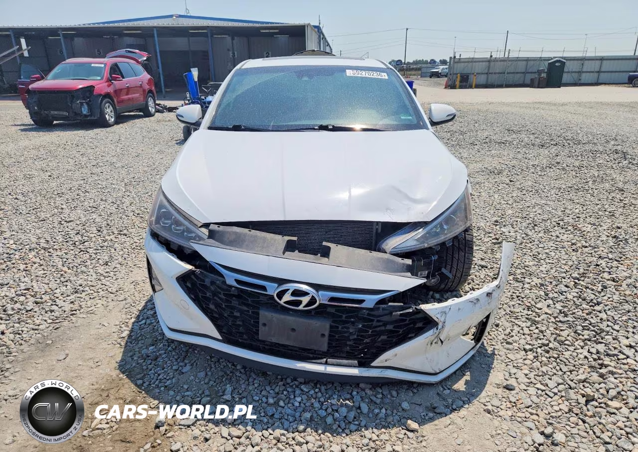 2020 Hyundai Elantra Sport VIN:KMHD04LBXLU992761 - 5