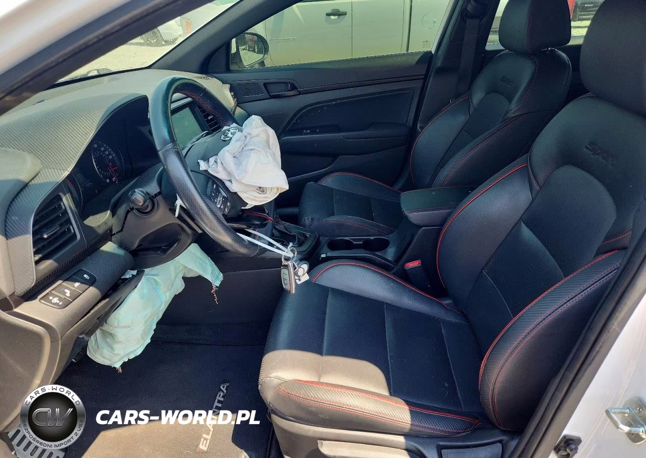2020 Hyundai Elantra Sport VIN:KMHD04LBXLU992761 - 7