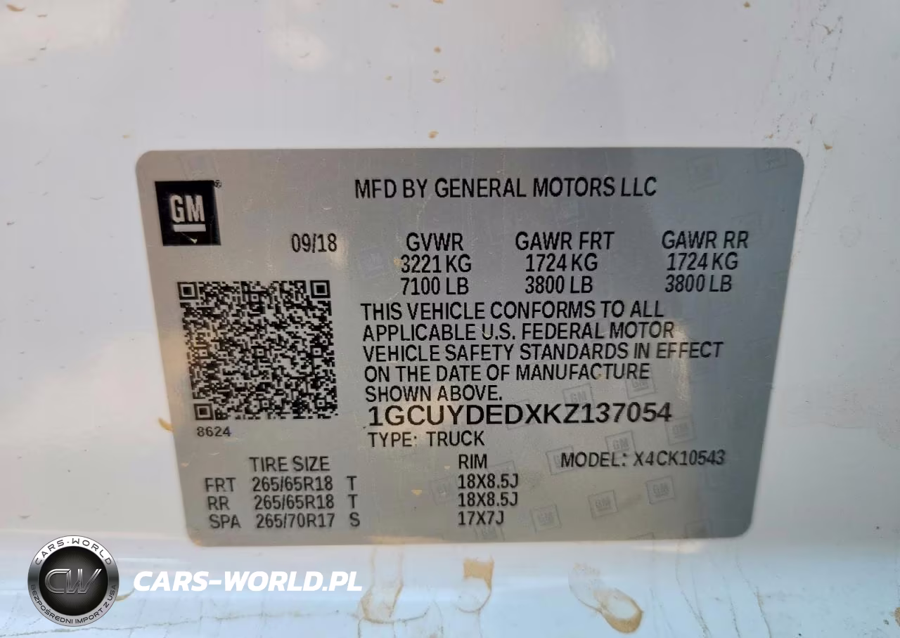 2019 Chevrolet Silverado K1500 Lt VIN:1GCUYDEDXKZ137054 - 12