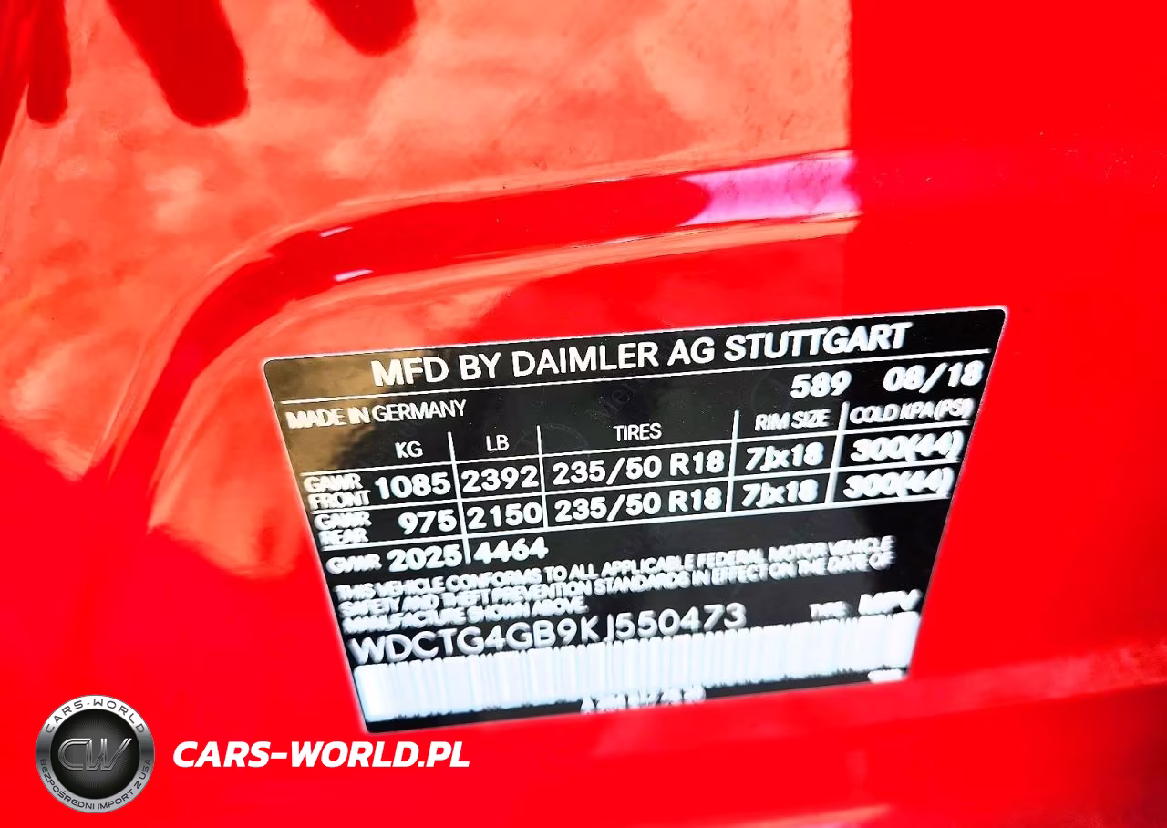 2019 Mercedes-Benz Gla 250 4Matic VIN:WDCTG4GB9KJ550473 - 13