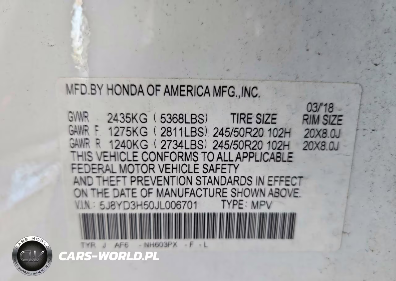 2018 Acura Mdx Technology VIN:5J8YD3H50JL006701 - 13