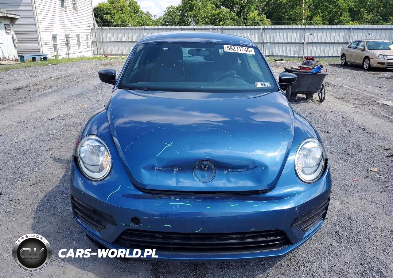 2018 Volkswagen Beetle S-Coast VIN:3VWFD7AT6JM714355 - 5