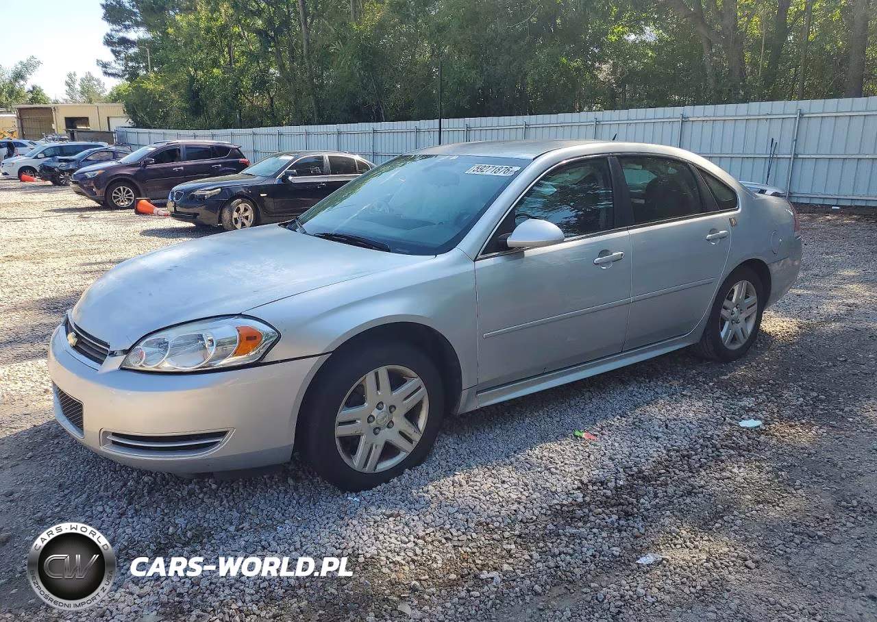 2012 Chevrolet Impala Lt VIN:2G1WB5E35C1158341 - 1