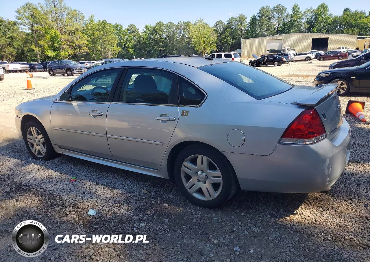 2012 Chevrolet Impala Lt VIN:2G1WB5E35C1158341 - 2