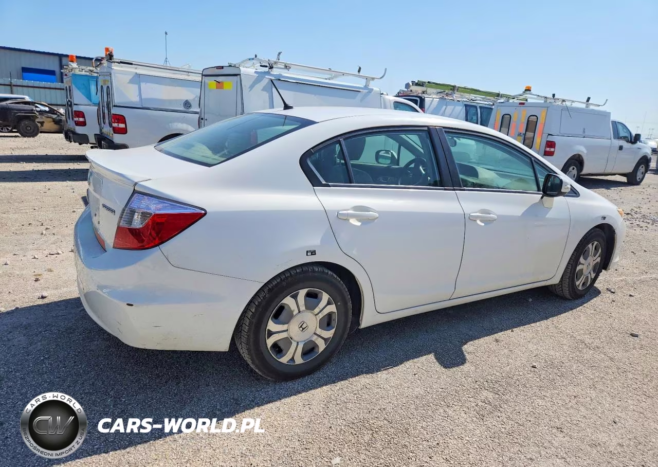 2012 Honda Civic Hybrid VIN:JHMFB4F21CS000844 - 3
