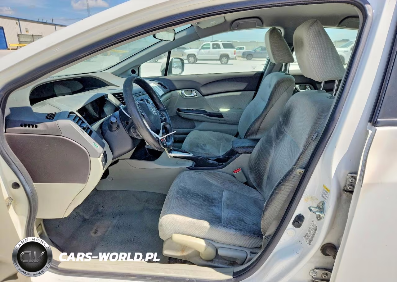 2012 Honda Civic Hybrid VIN:JHMFB4F21CS000844 - 7