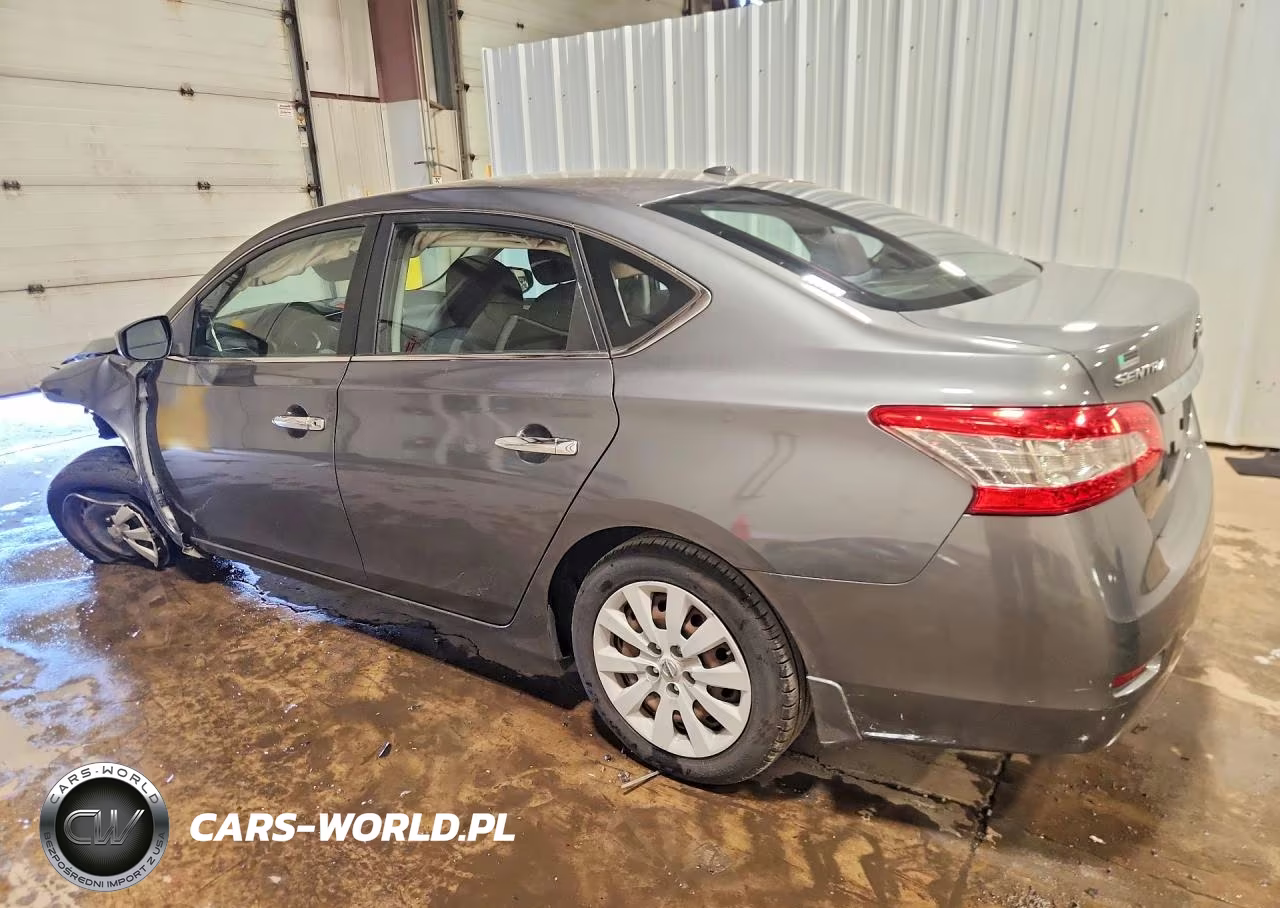 2015 Nissan Sentra Sv VIN:3N1AB7AP1FL638114 - 2