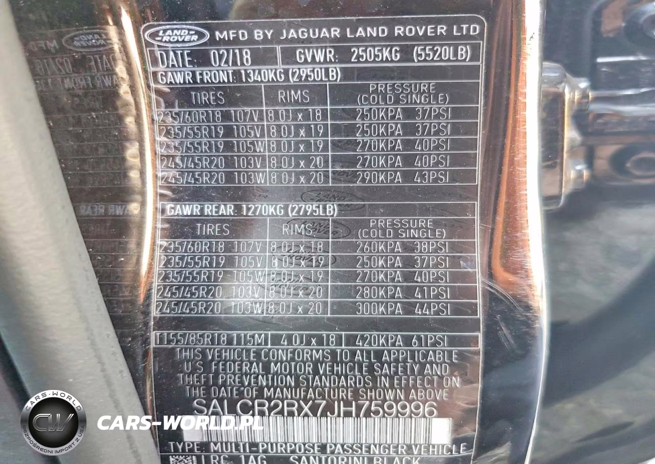 2018 Land Rover Discovery Sport Hse VIN:SALCR2RX7JH759996 - 13