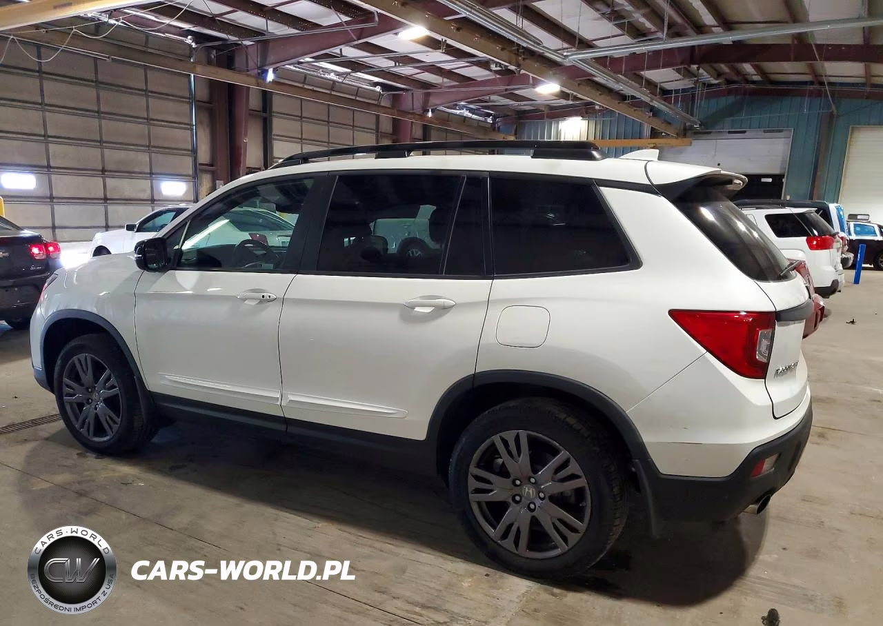 2021 Honda Passport Exl VIN:5FNYF8H58MB015837 - 2
