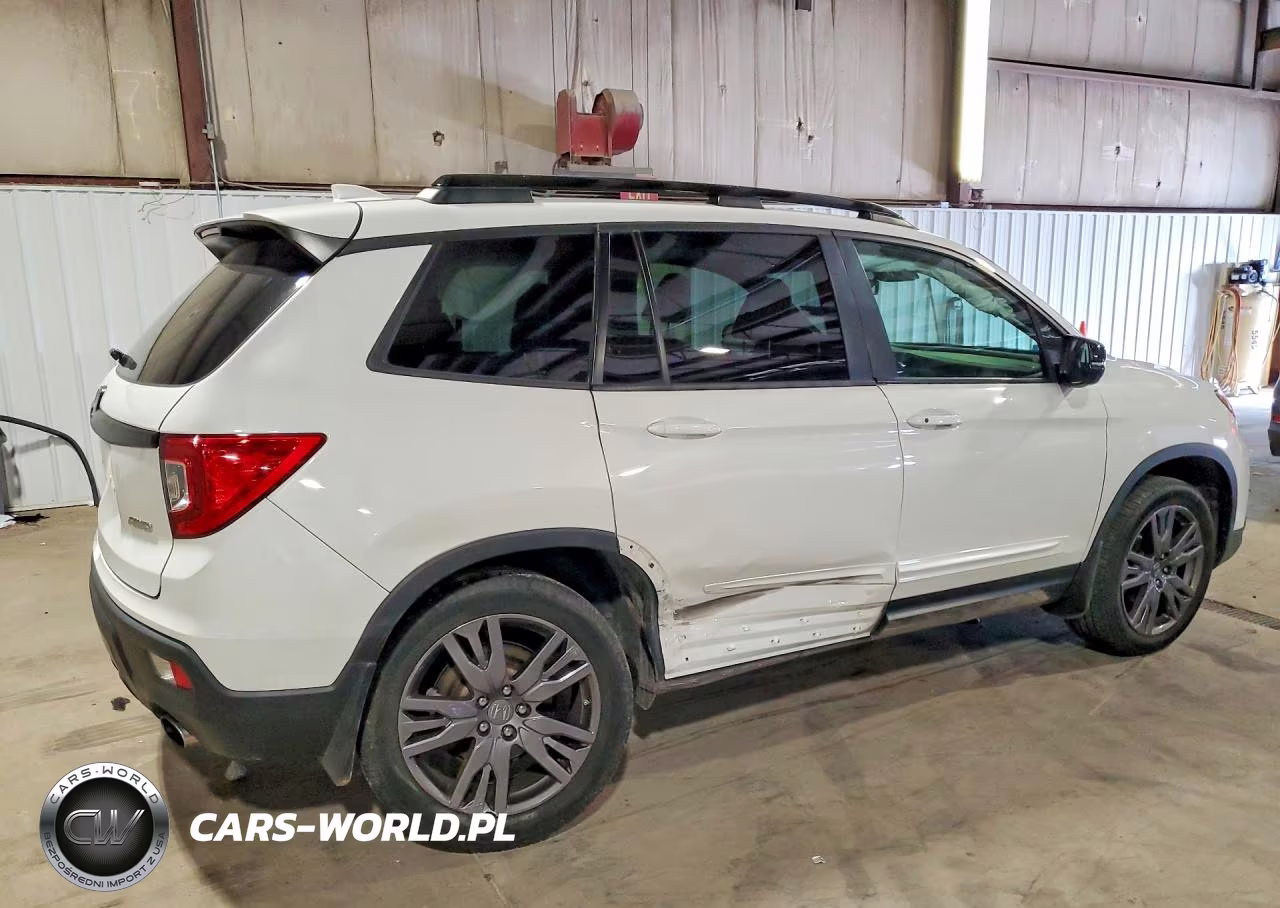 2021 Honda Passport Exl VIN:5FNYF8H58MB015837 - 3