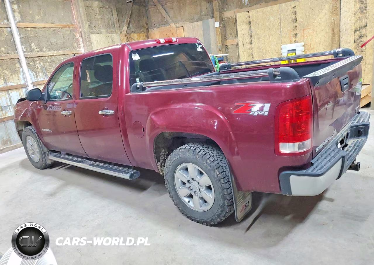 2013 GMC Sierra K1500 Slt VIN:3GTP2WE70DG269926 - 2