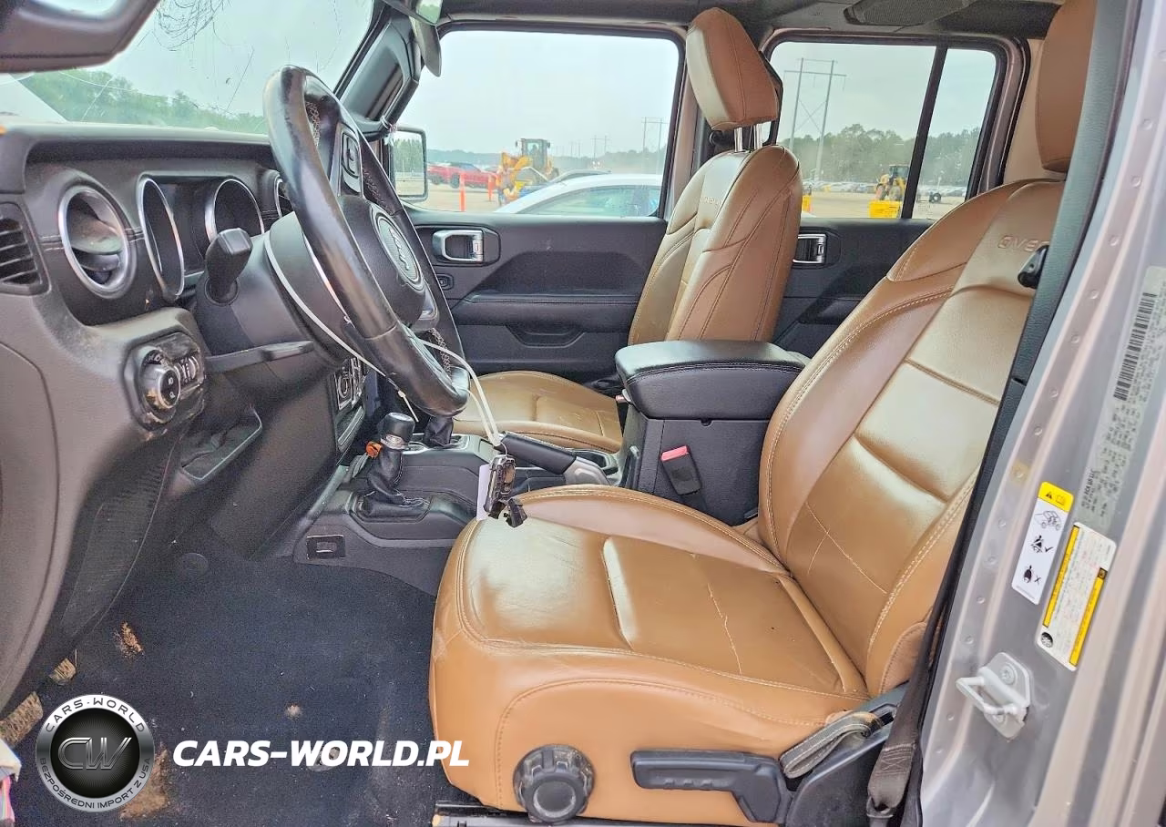 2020 Jeep Gladiator Overland VIN:1C6HJTFG8LL135095 - 7