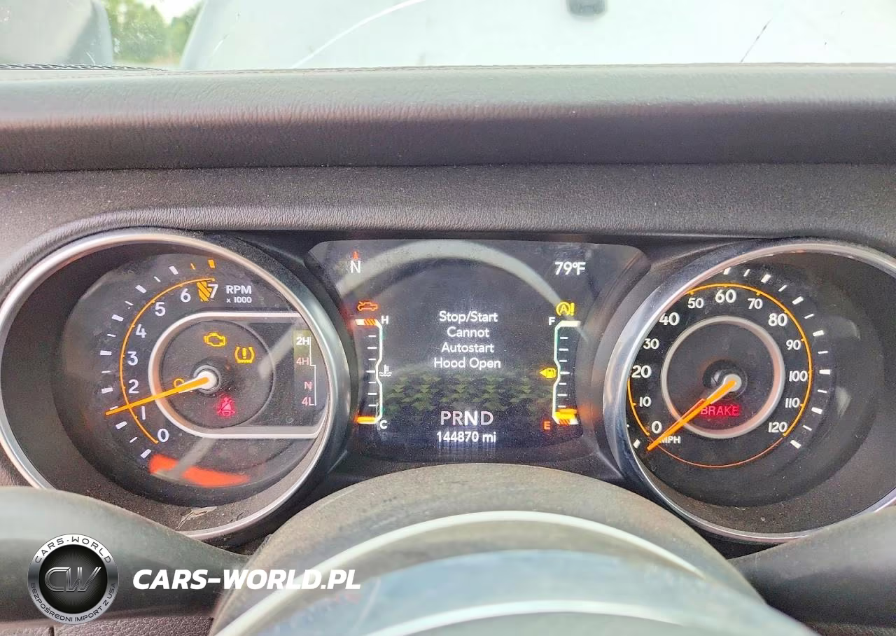 2020 Jeep Gladiator Overland VIN:1C6HJTFG8LL135095 - 9
