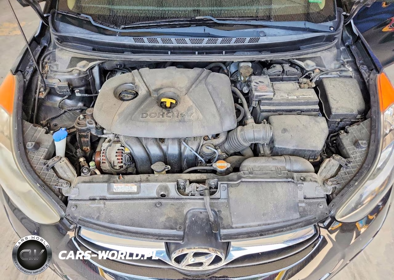 2012 Hyundai Elantra Gls VIN:5NPDH4AE7CH105718 - 11