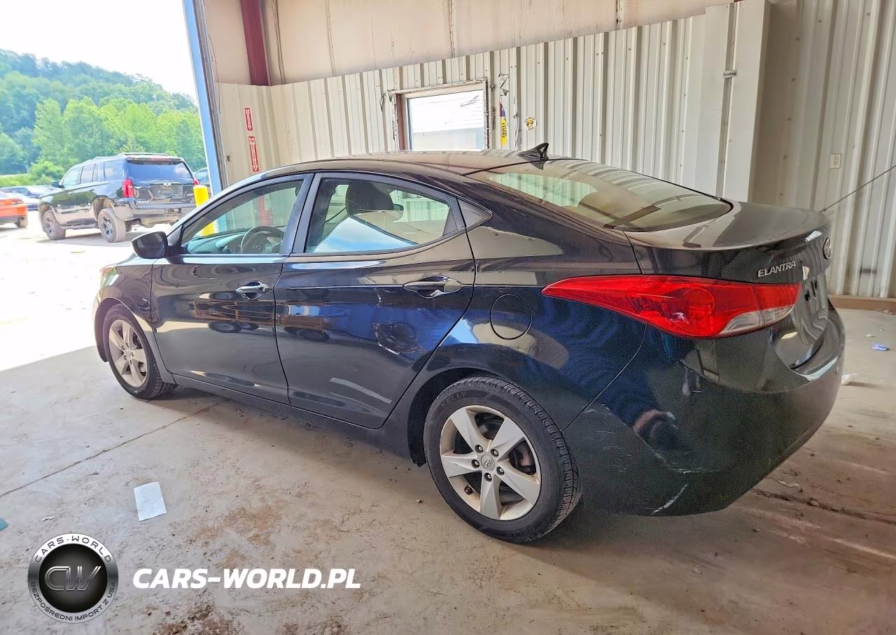2012 Hyundai Elantra Gls VIN:5NPDH4AE7CH105718 - 2
