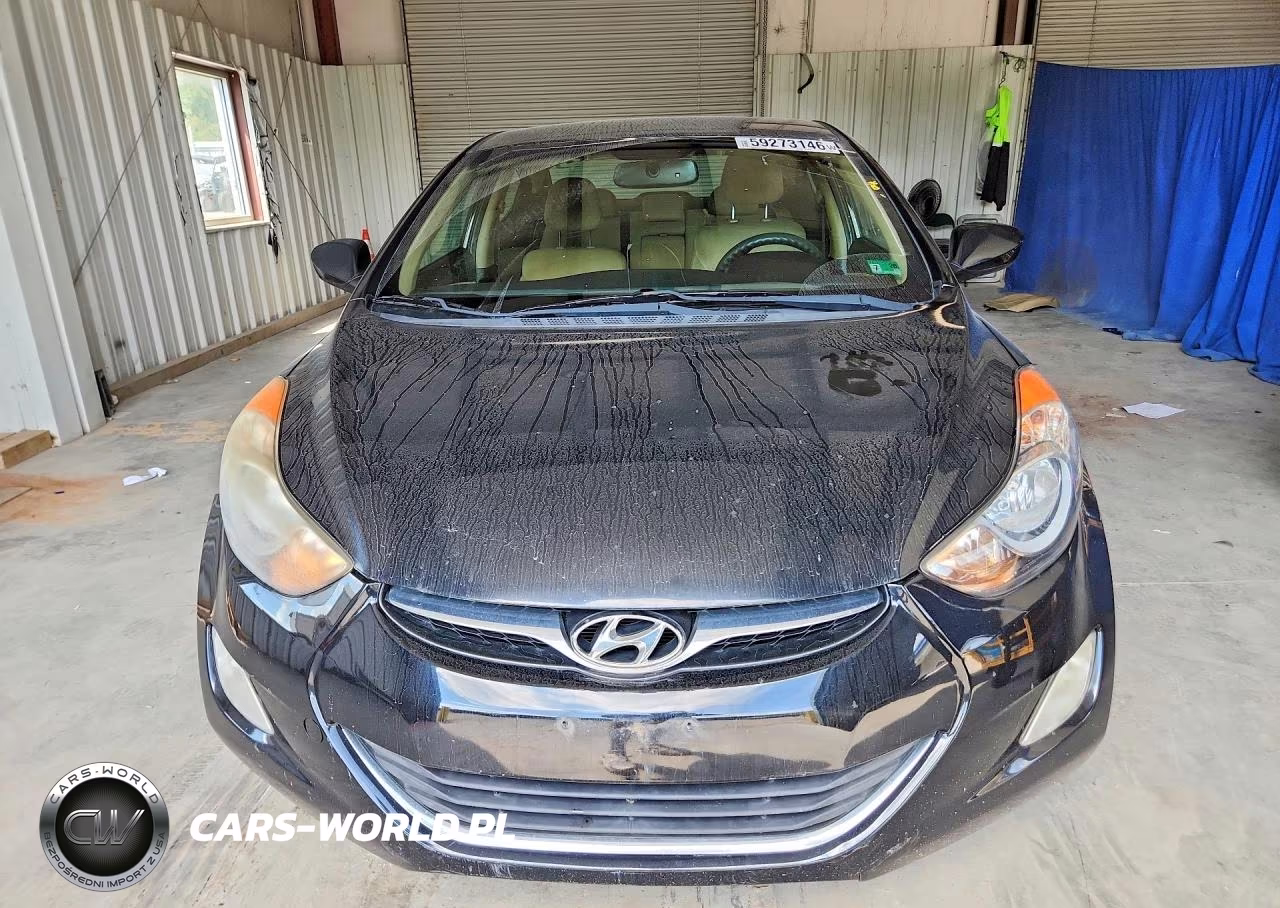 2012 Hyundai Elantra Gls VIN:5NPDH4AE7CH105718 - 5