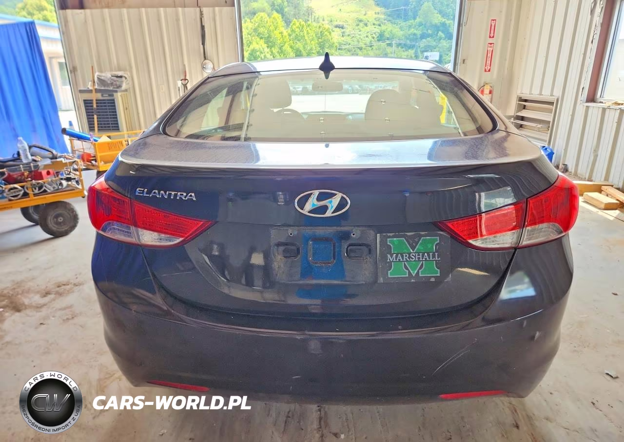 2012 Hyundai Elantra Gls VIN:5NPDH4AE7CH105718 - 6