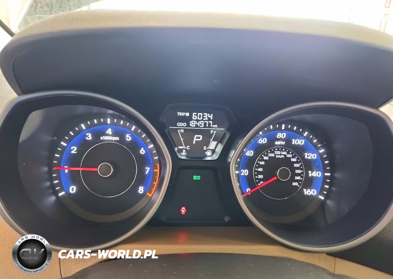 2012 Hyundai Elantra Gls VIN:5NPDH4AE7CH105718 - 9