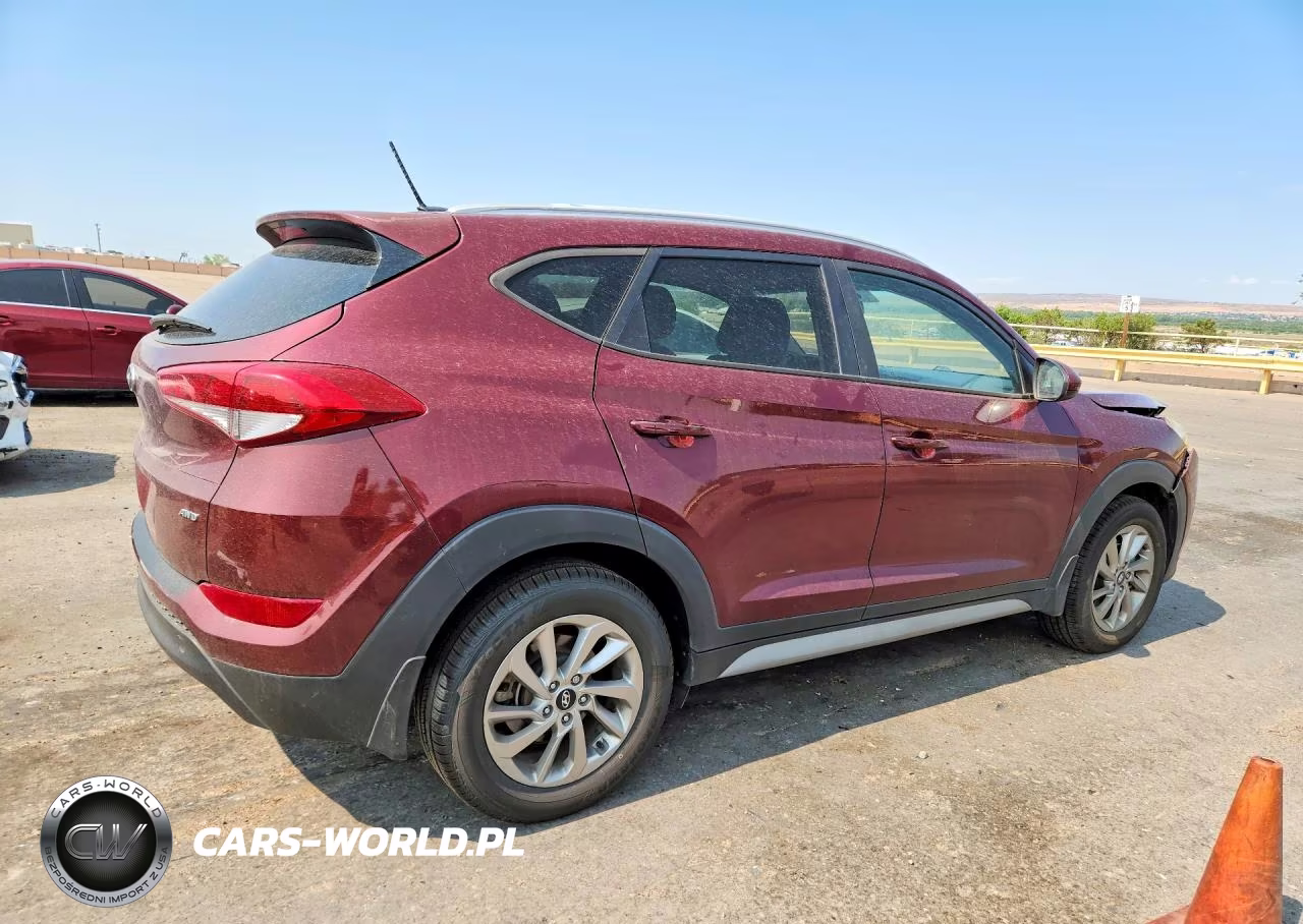 2017 Hyundai Tucson Se VIN:KM8J3CA46HU448774 - 3