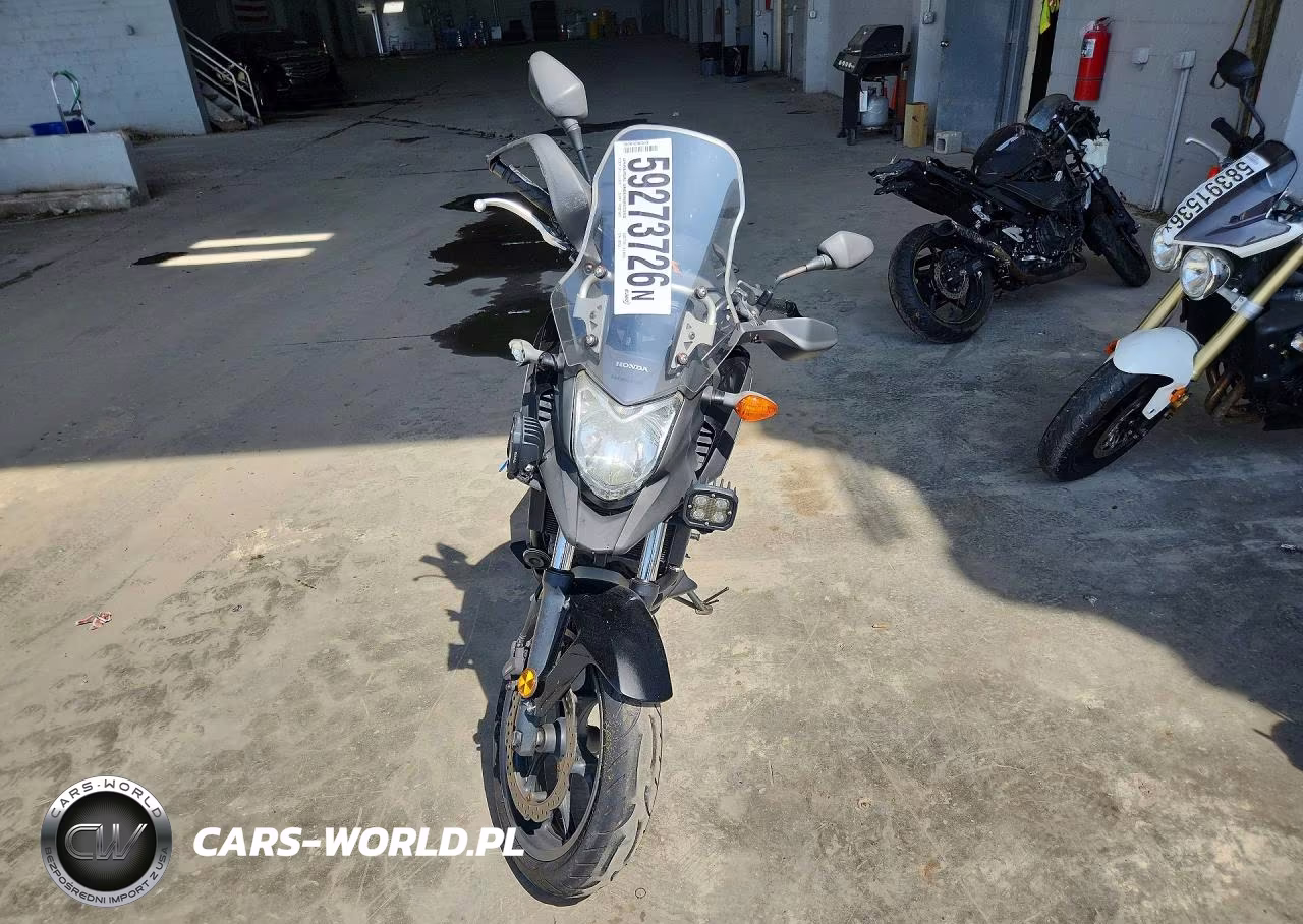 2015 Honda Nc700X VIN:JH2RC6309FK100163 - 2