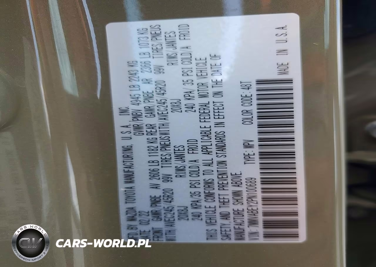 2023 Mazda Cx-50 Premium Plus VIN:7MMVABEY2PN100689 - 14
