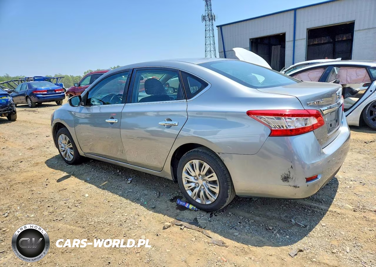 2014 Nissan Sentra Sv VIN:3N1AB7AP4EY228196 - 2