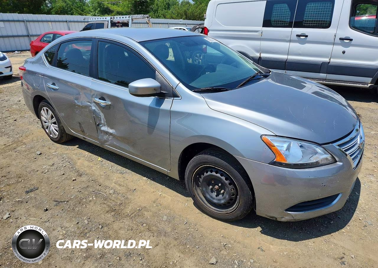 2014 Nissan Sentra Sv VIN:3N1AB7AP4EY228196 - 4