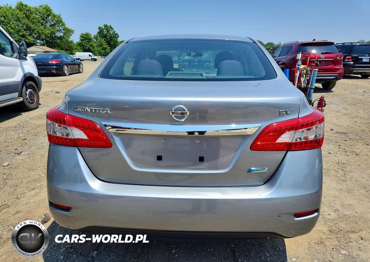 2014 Nissan Sentra Sv VIN:3N1AB7AP4EY228196 - 6