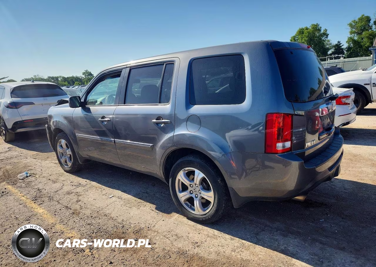 2013 Honda Pilot Exl VIN:5FNYF4H57DB041483 - 2